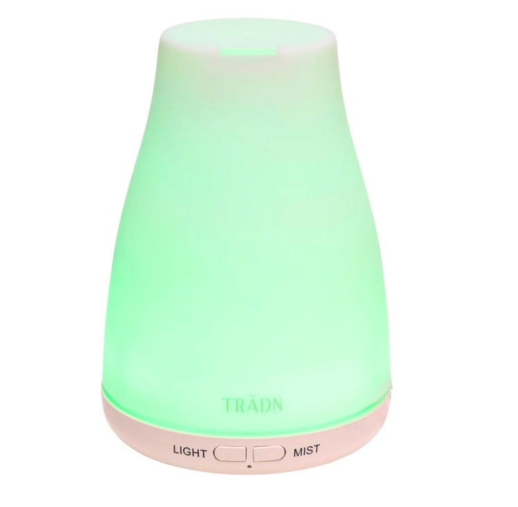 (美國版B組合) Essential Oils Gift Set & 100ml Colorful Essential Oil Diffuser