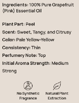 粉紅葡萄柚 Grapefruit(Pink) / from Argentina 10ml